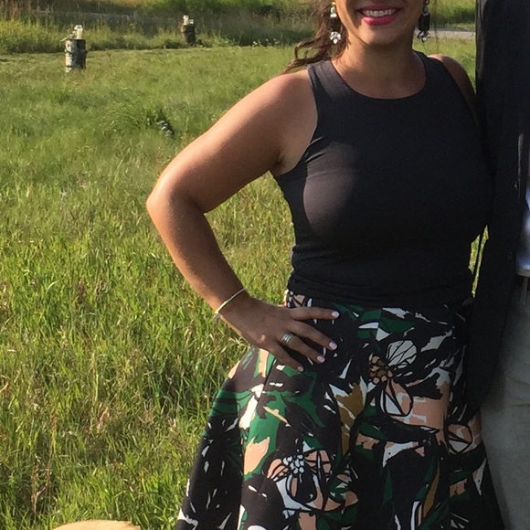 2/$20 Lida Baday - Charcoal Jersey-style Halter - Picture 6 of 6